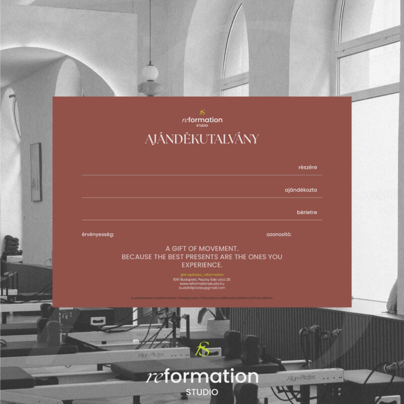 reformation studio utalvány